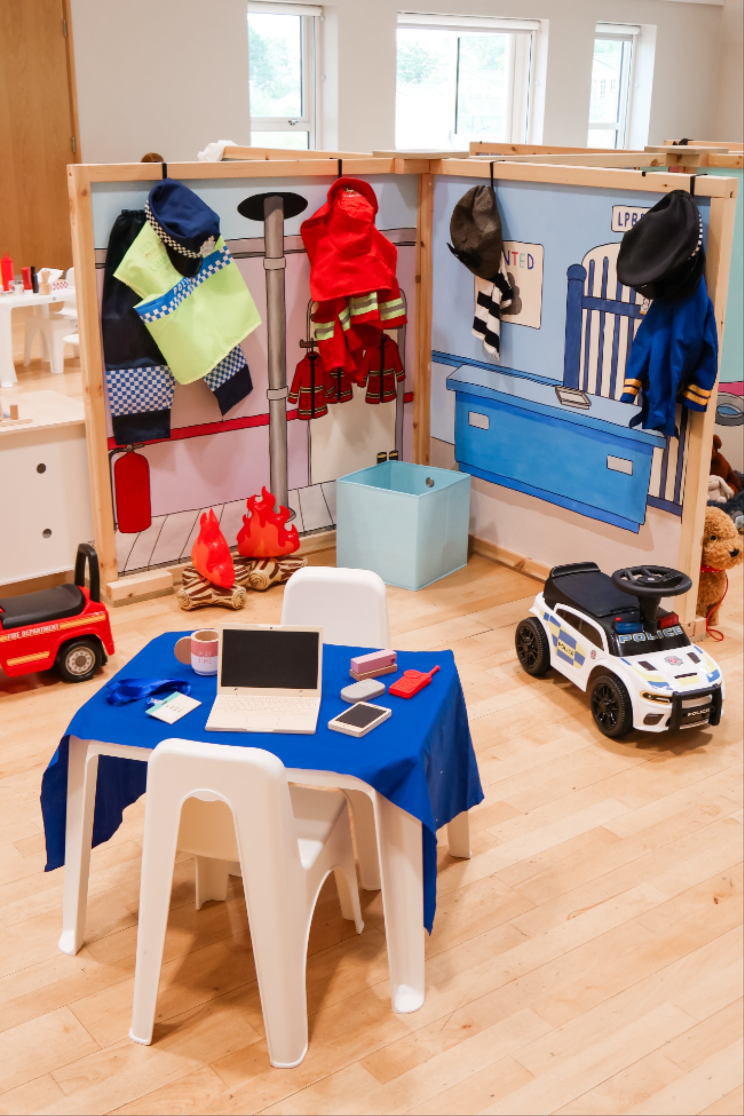 Children celebrating a birthday party at Little People Big Play